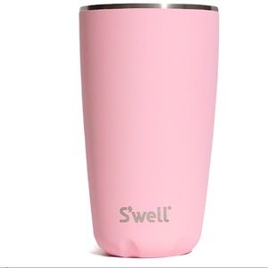 S'well 18oz Pink Topaz Tumbler Goblet Cup w/LID